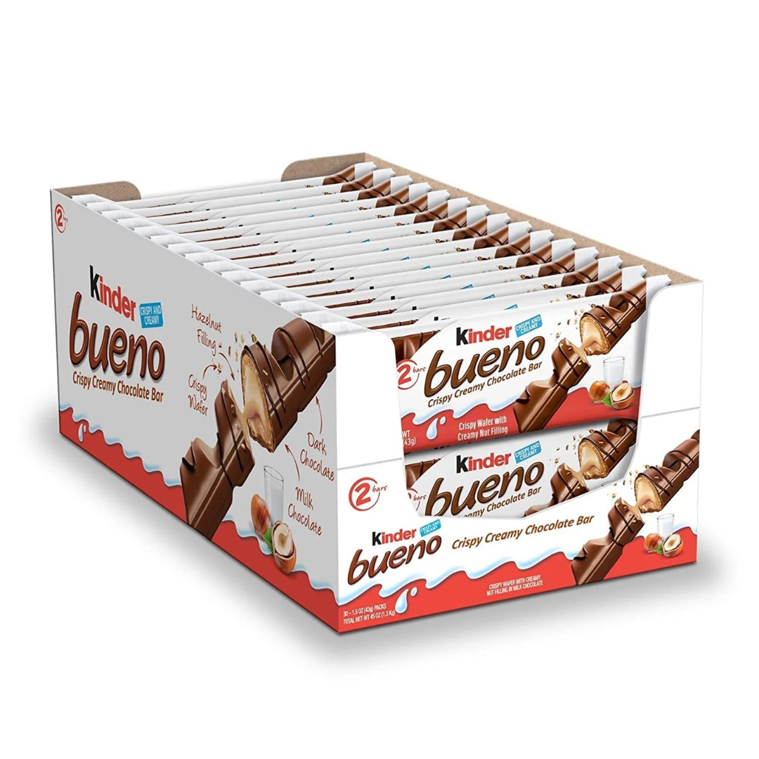 Kinder Bueno - Paquete de 30 x 43 g