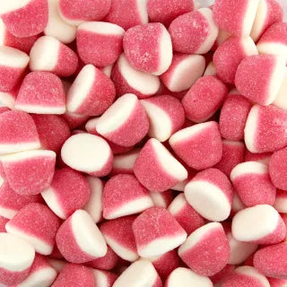 Dulces besos de fresa