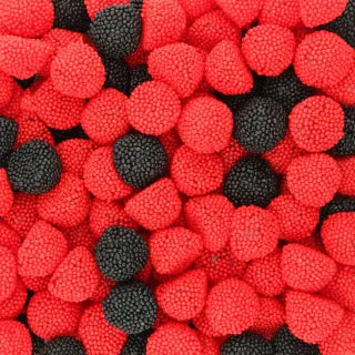 Moras y frambuesas
