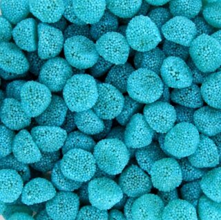 Moras de perla azul
