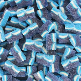 Rebanadas de color azul ácido